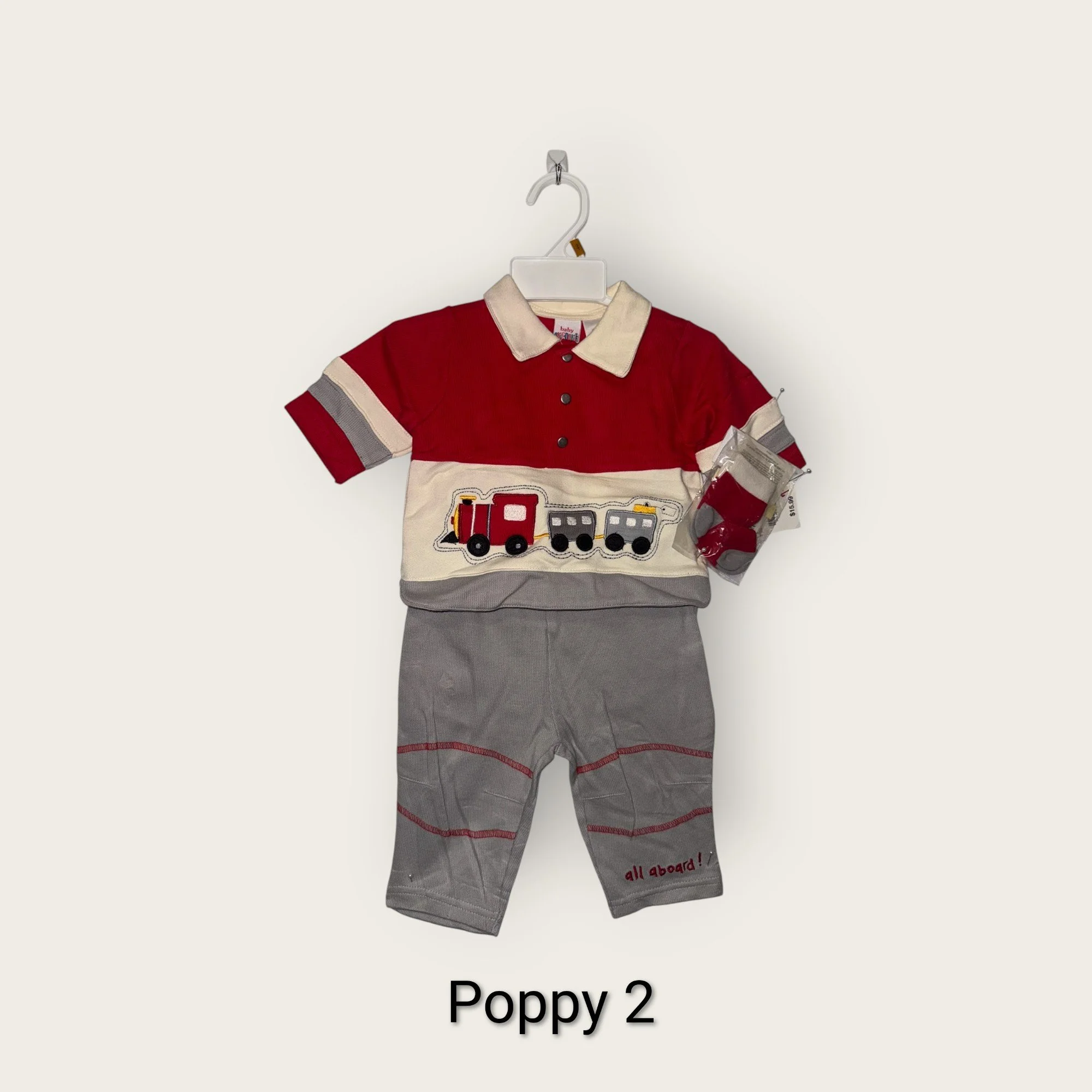 Baby Okie Dokie 2 Piece Set w Socks Poppy 2.jpg