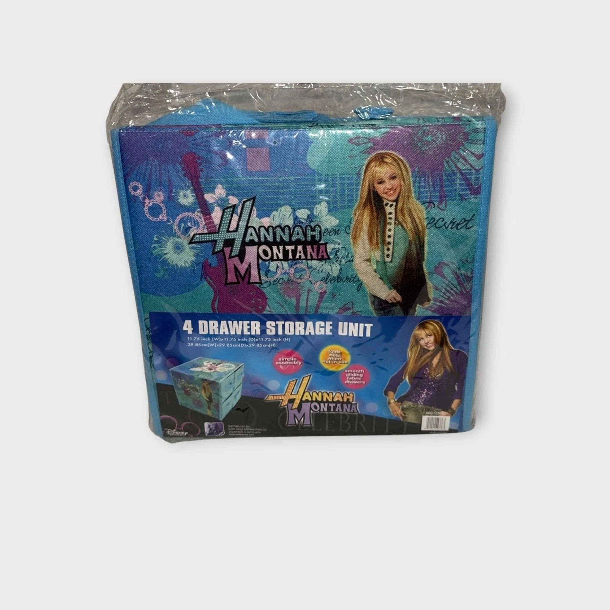 Disney Hannah Montana 4 Drawer Storage