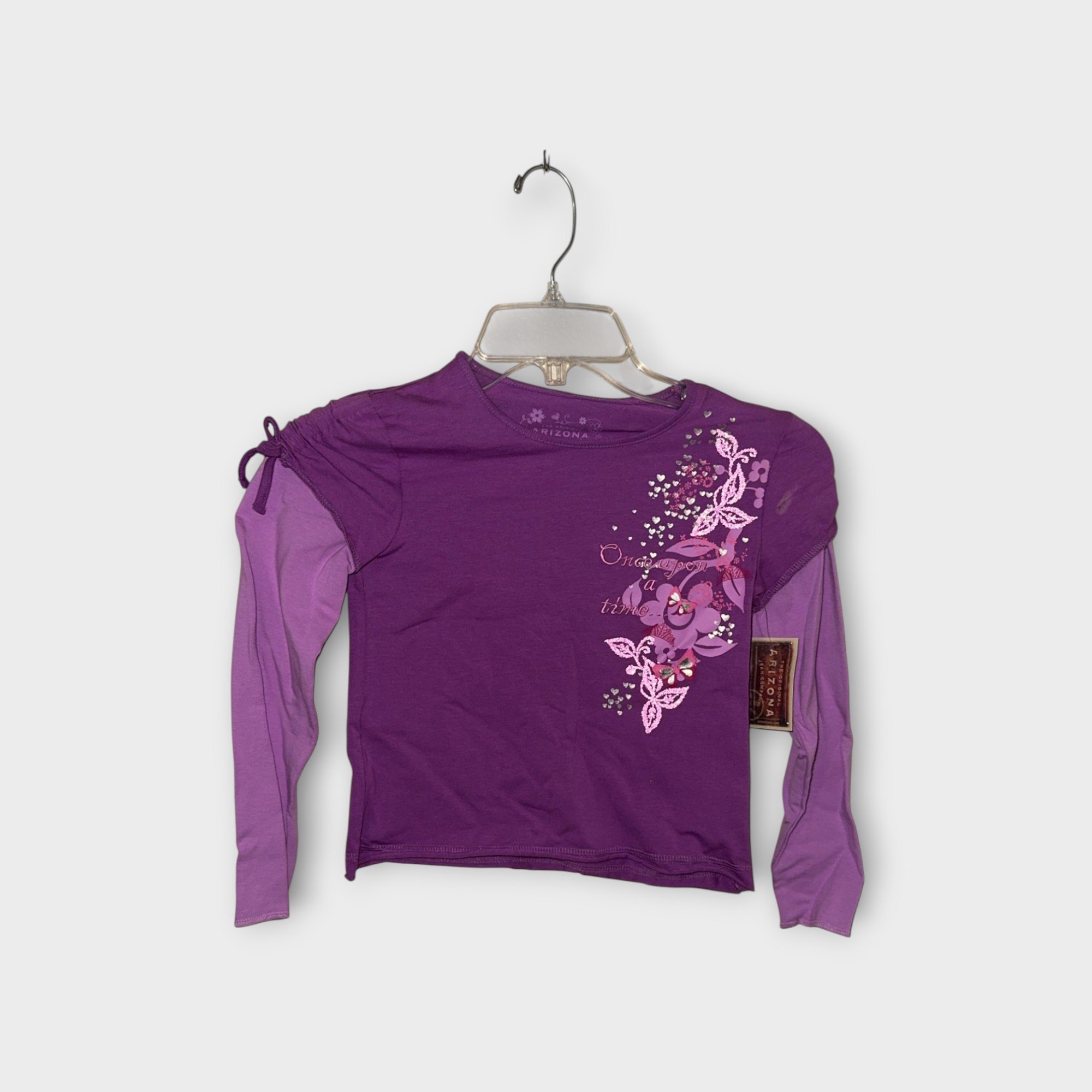 Arizona Jean Co "Purple Orchid" Girls Long Sleeve
