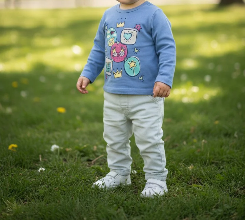 Okie Dokie Light Blue Princess Sweater