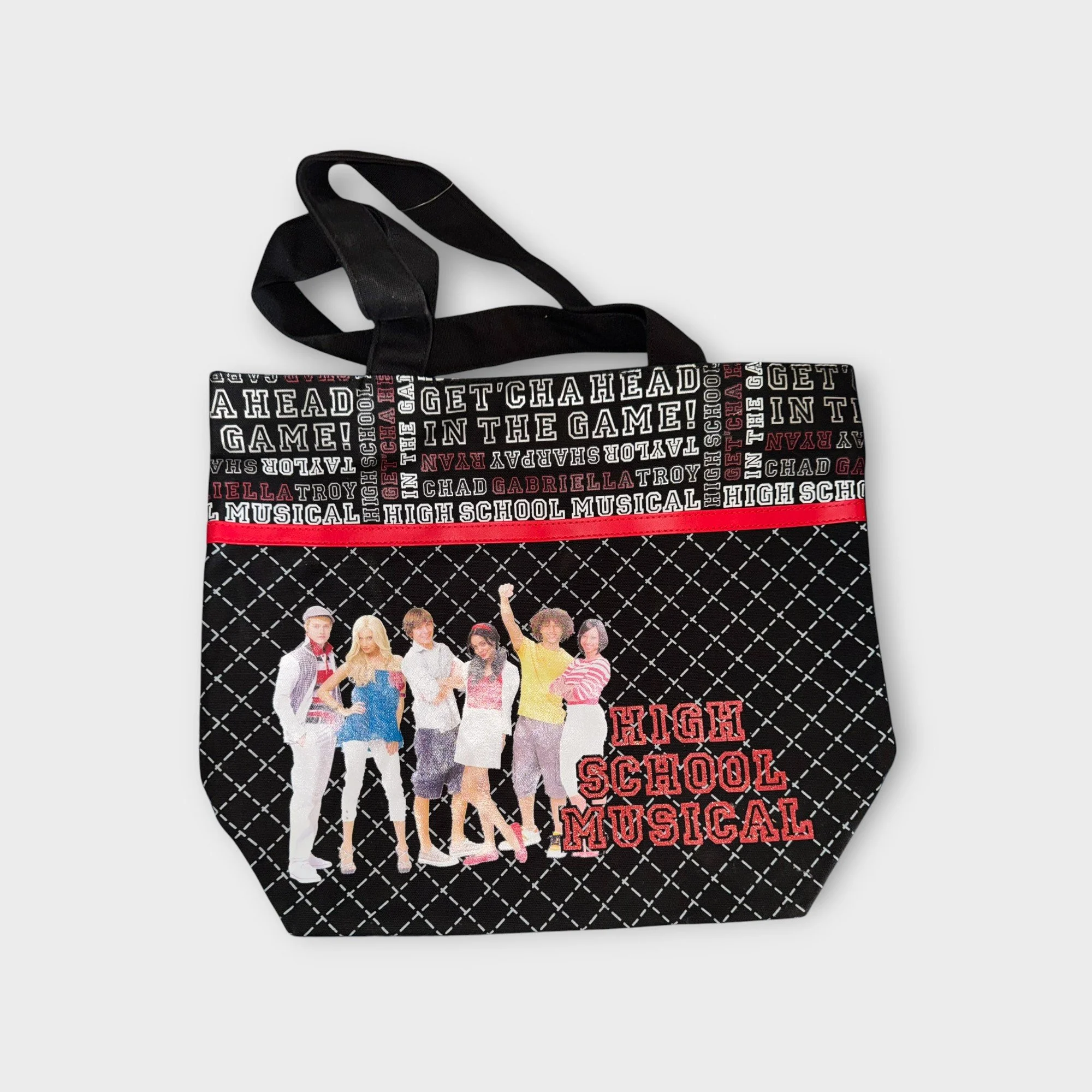 Disney High School Musical "Getcha Head in the Game" Tote Bag