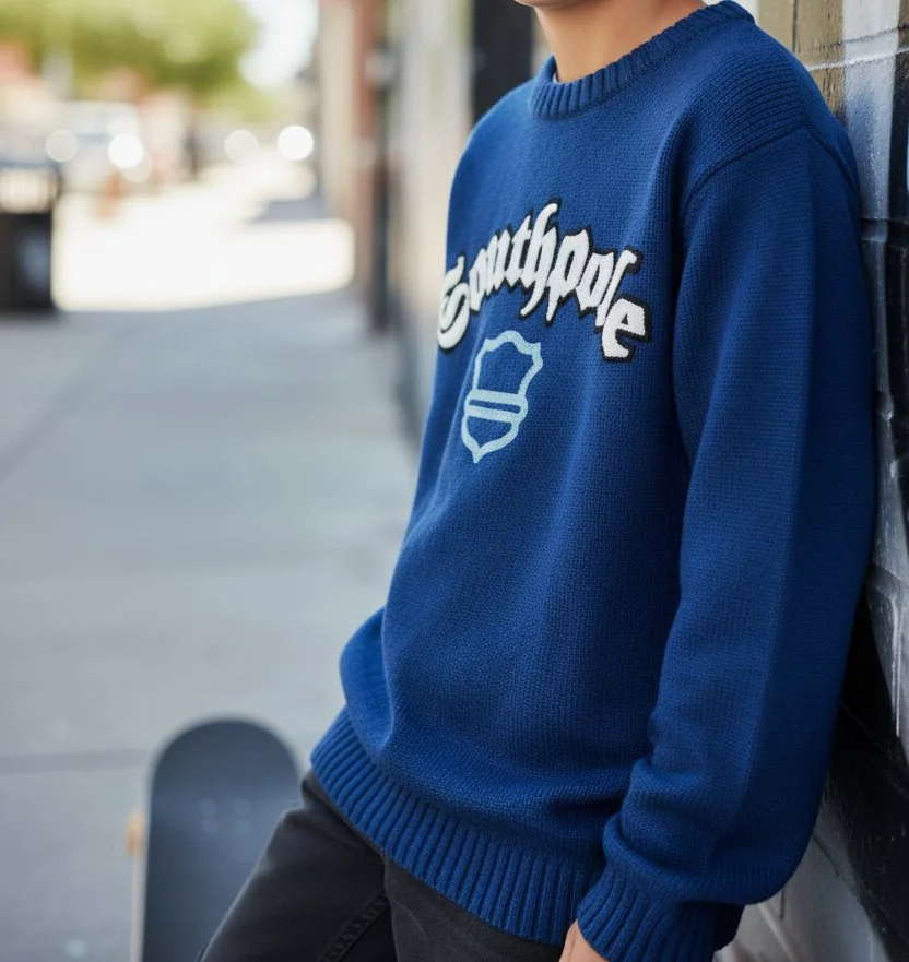 Southpole "Emblem" Knit Sweater