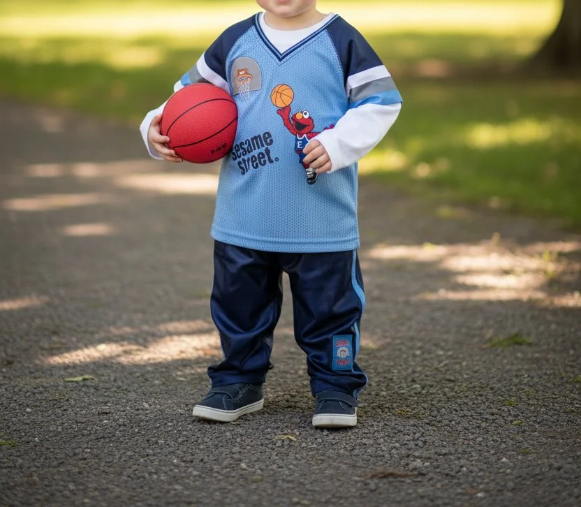 Okie Dokie Elmo Basketball 2-Piece Set