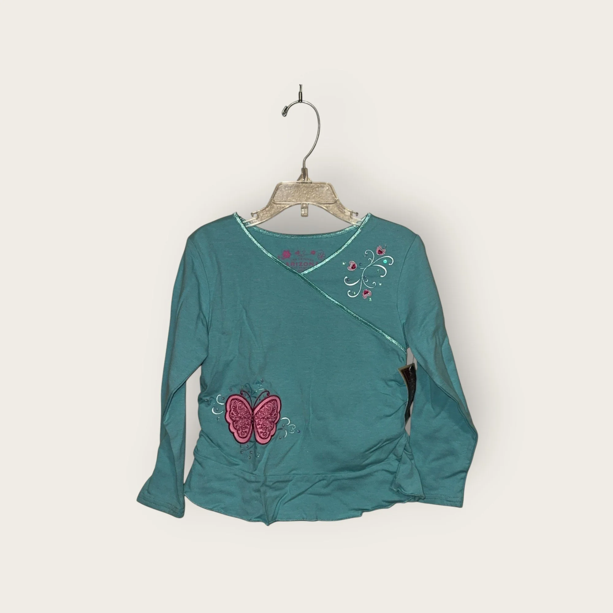 Arizona Jean Co "Teal Butterfly" Youth T-Shirt