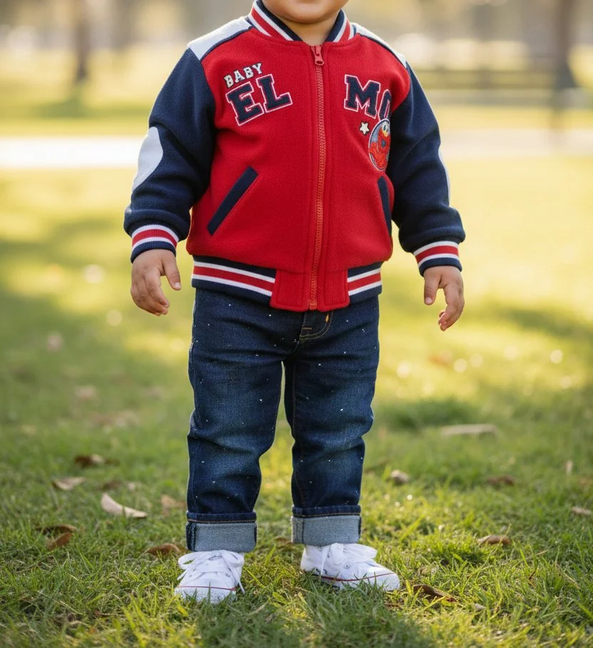 Elmo Red Varsity Jacket 3 Piece Set