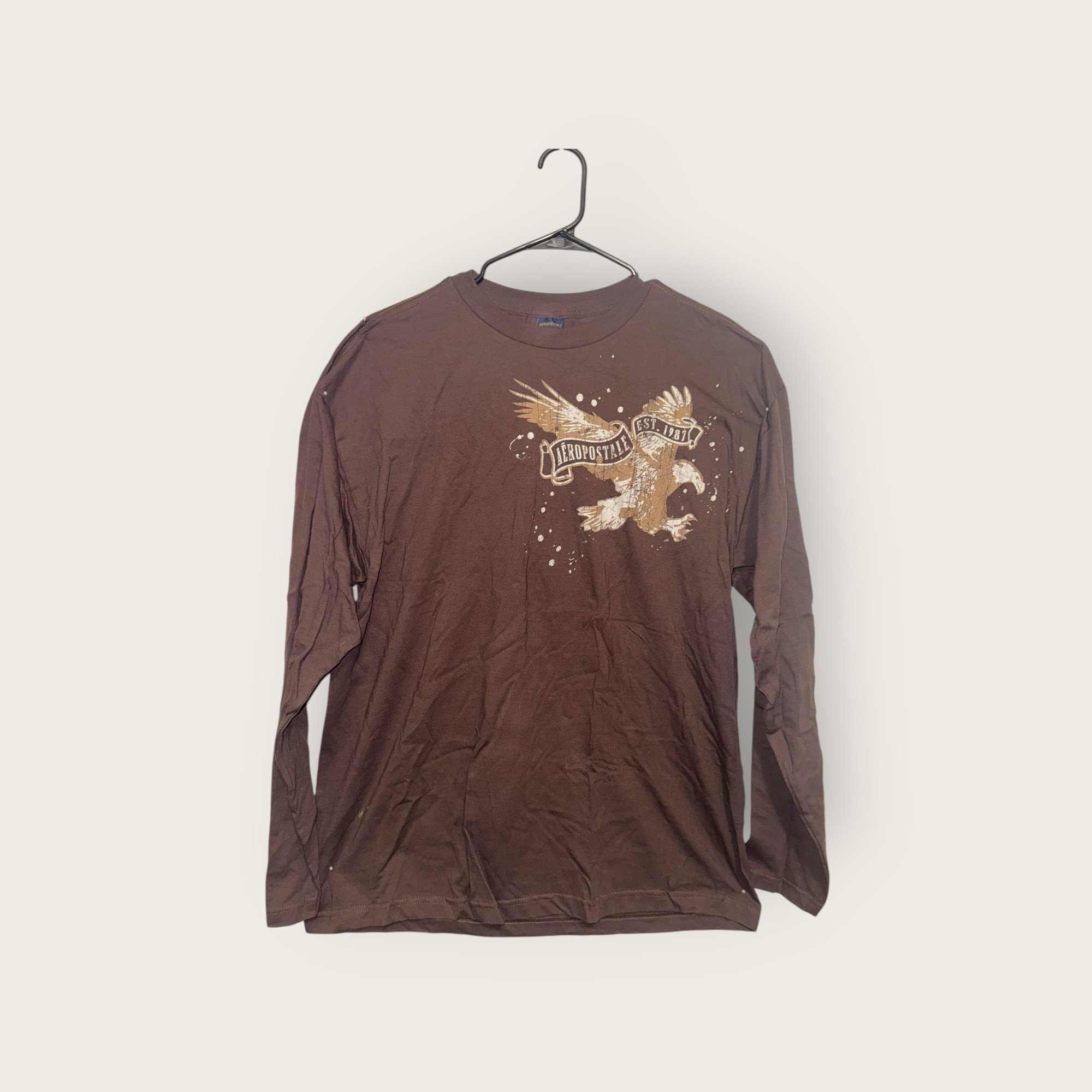 Aeropostale "Eagle/Brown" Long Sleeve