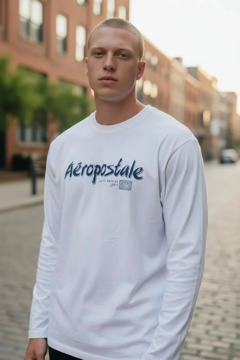 Aeropostale White Long Sleeve