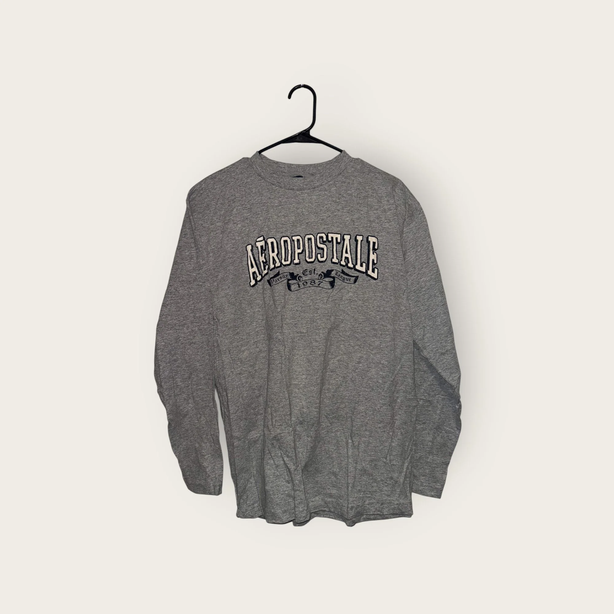 Aeropostale "Lt Grey" Long Sleeve