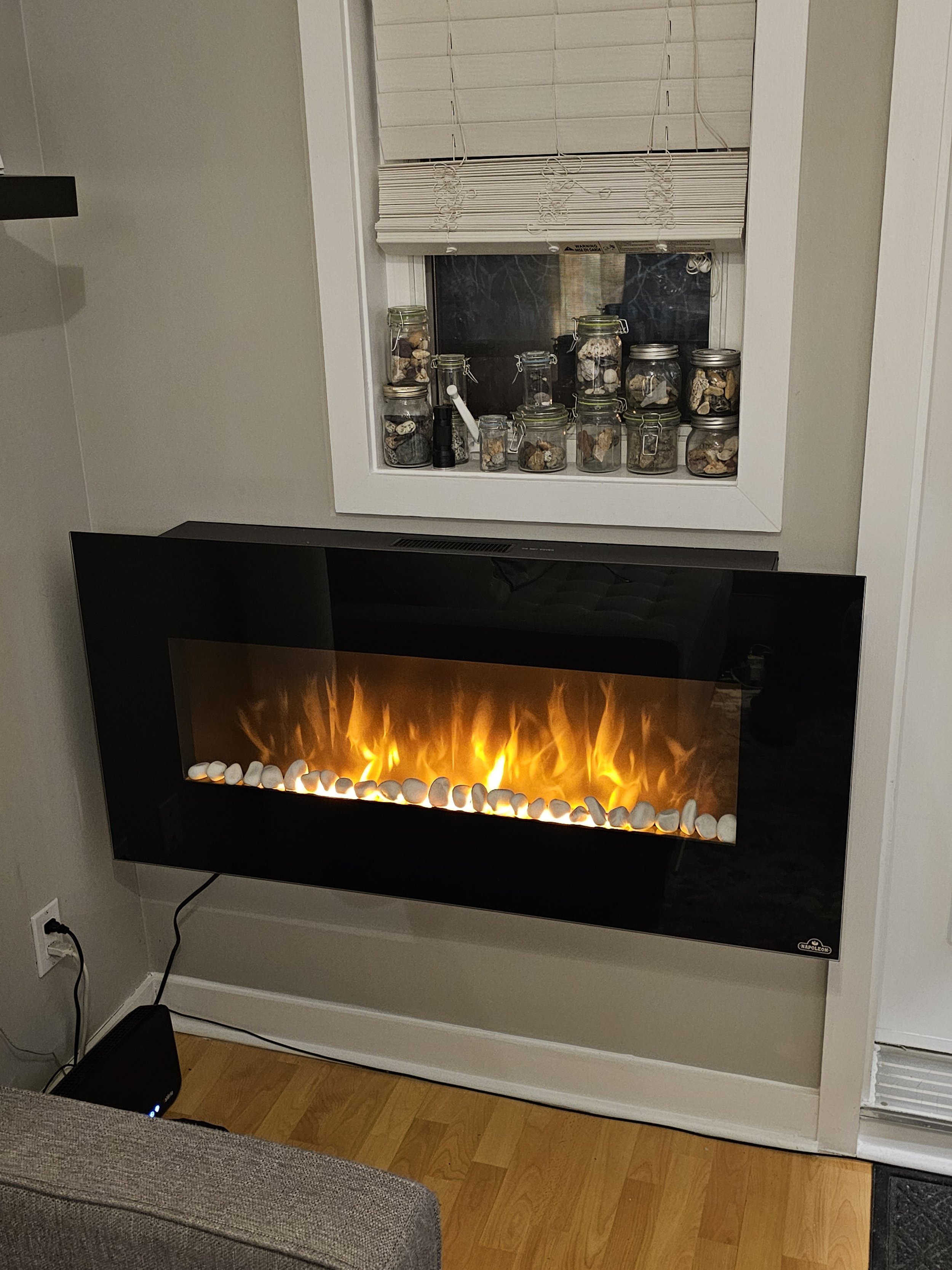 mount fireplace