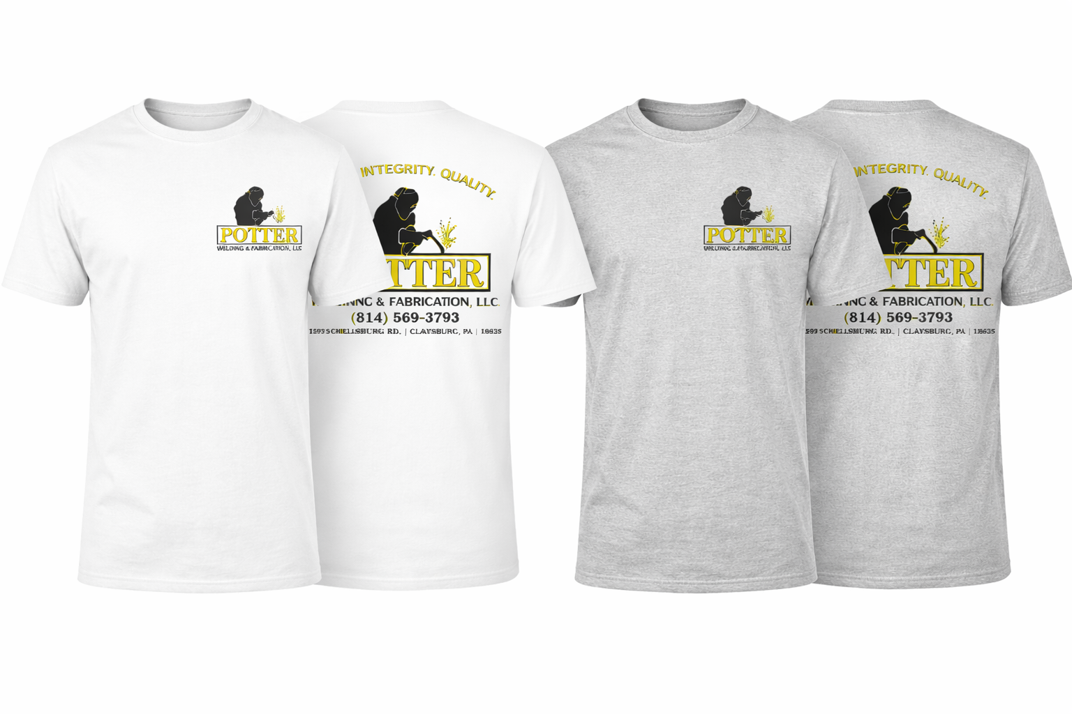 Potter Welding T-Shirt (Extended Sizes)