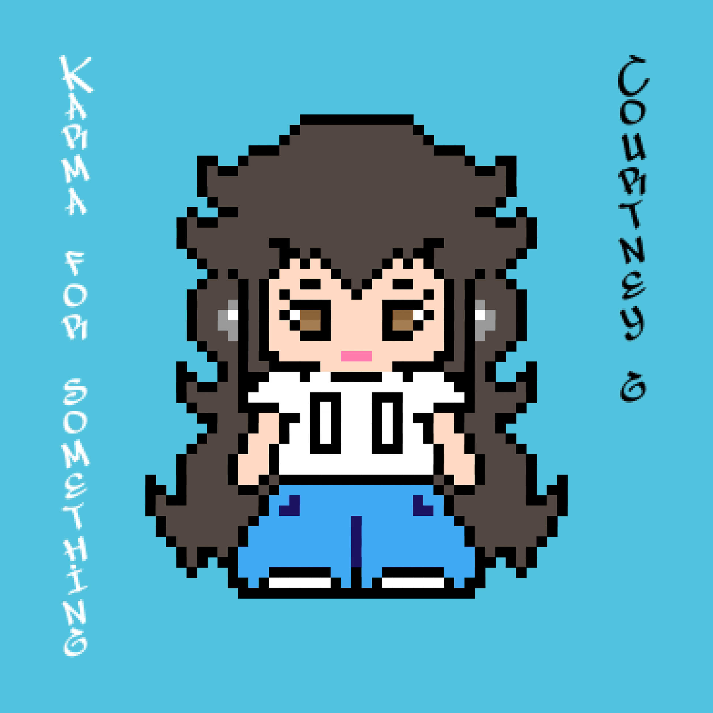 courtney g pixel art - karma for something