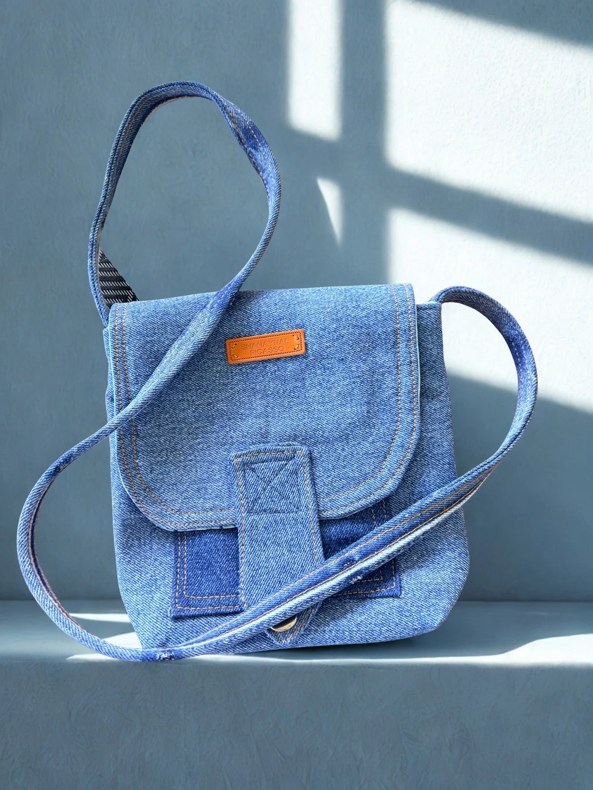 The Blue Current Crossbody — Studio Edition