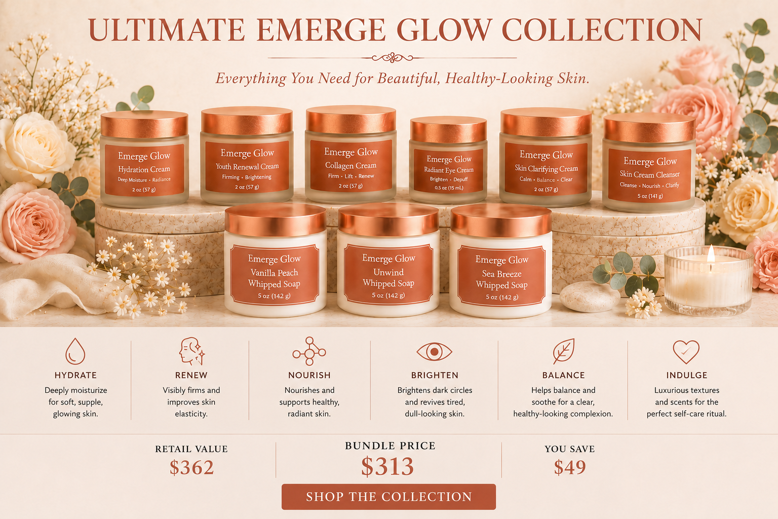 Ultimate Emerge Glow Collection