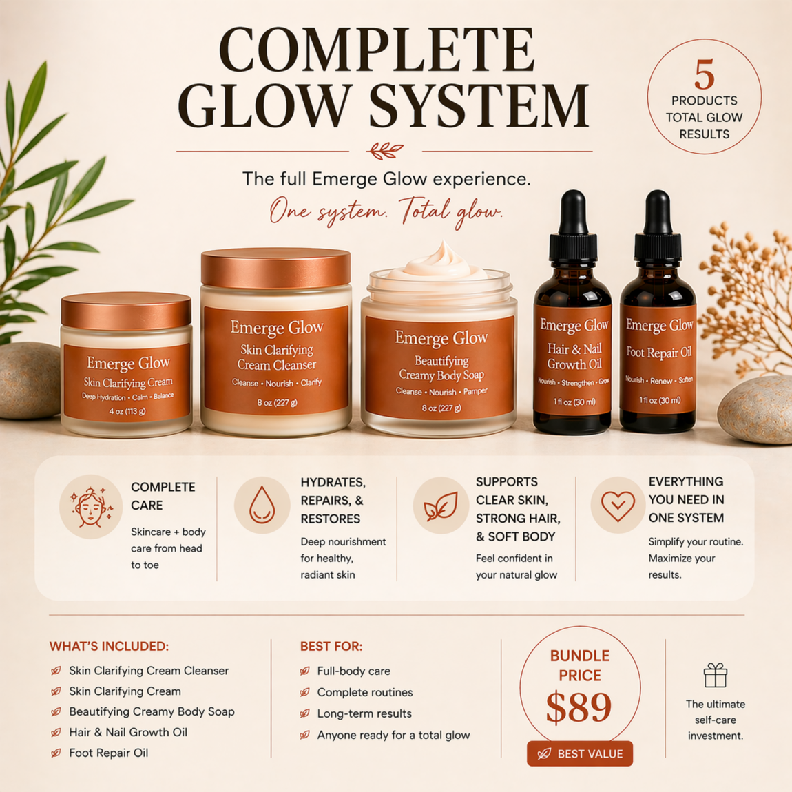 COMPLETE GLOW SYSTEM