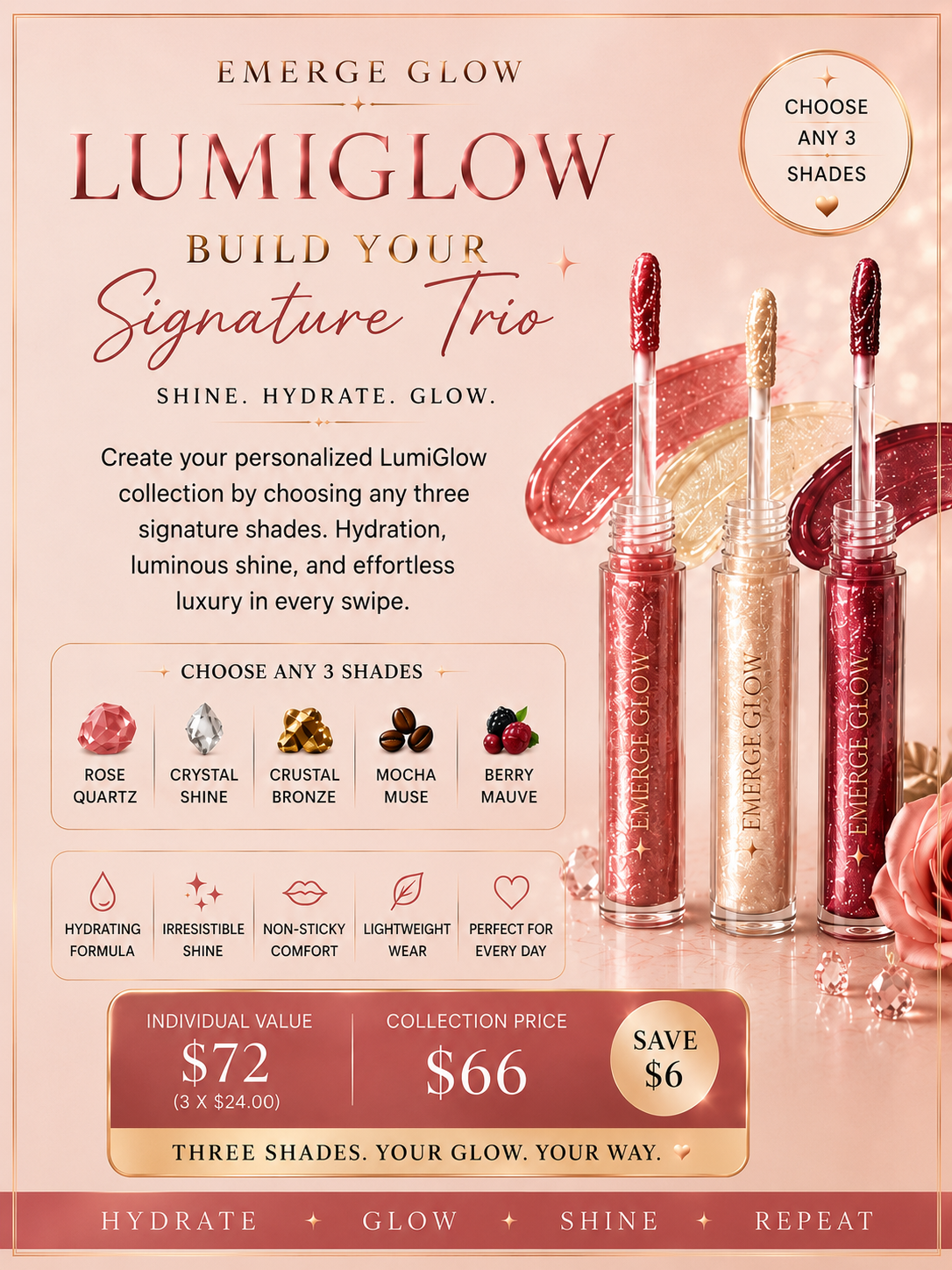 LumiGlow Discovery Trio