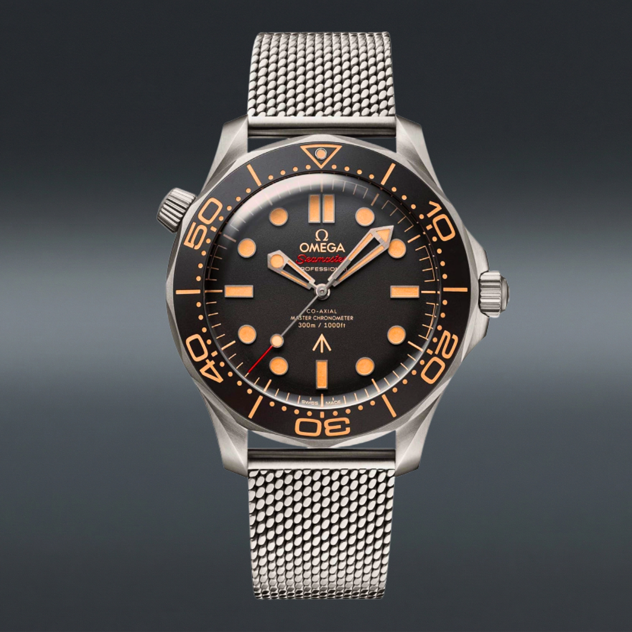 Omega Seamaster Diver 300M | 007 James Bond Edition | Titanium on Bracelet