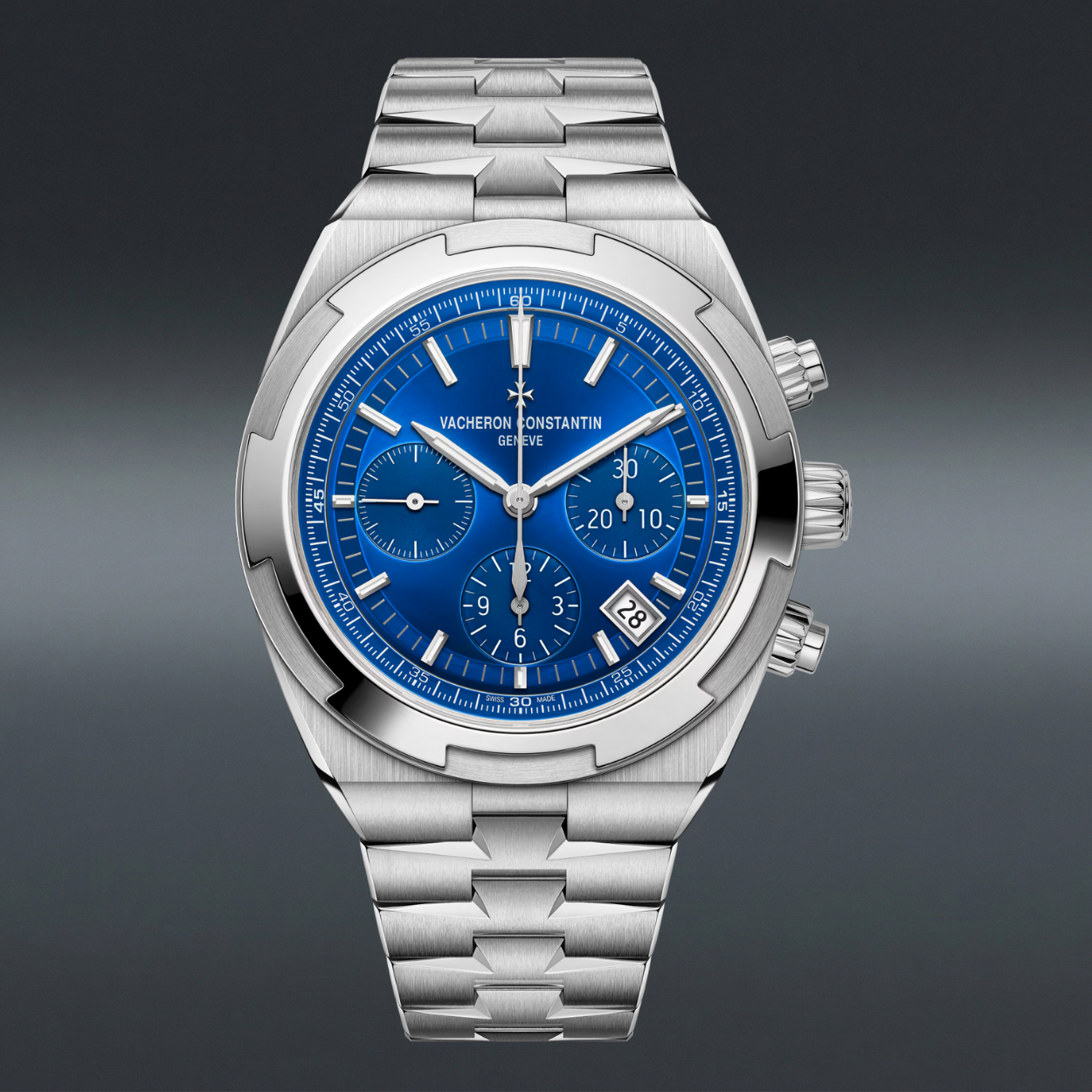 Vacheron Constantin Overseas Chronograph | 42.5mm Steel | Blue Dial