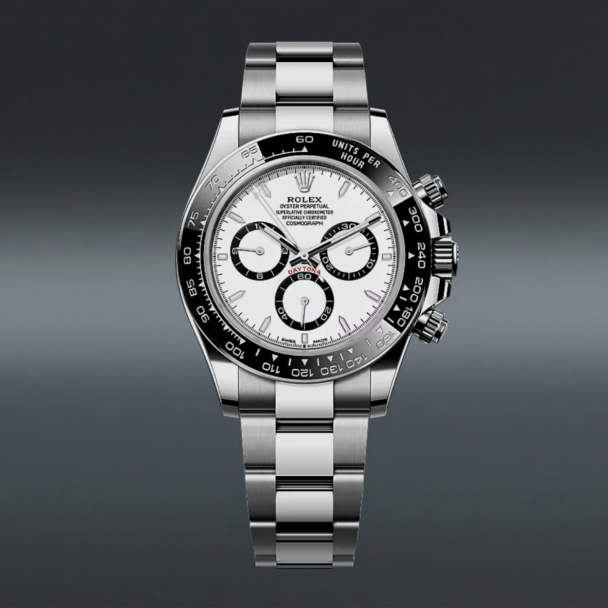 Rolex Cosmograph Daytona | 40mm Oystersteel | White Dial