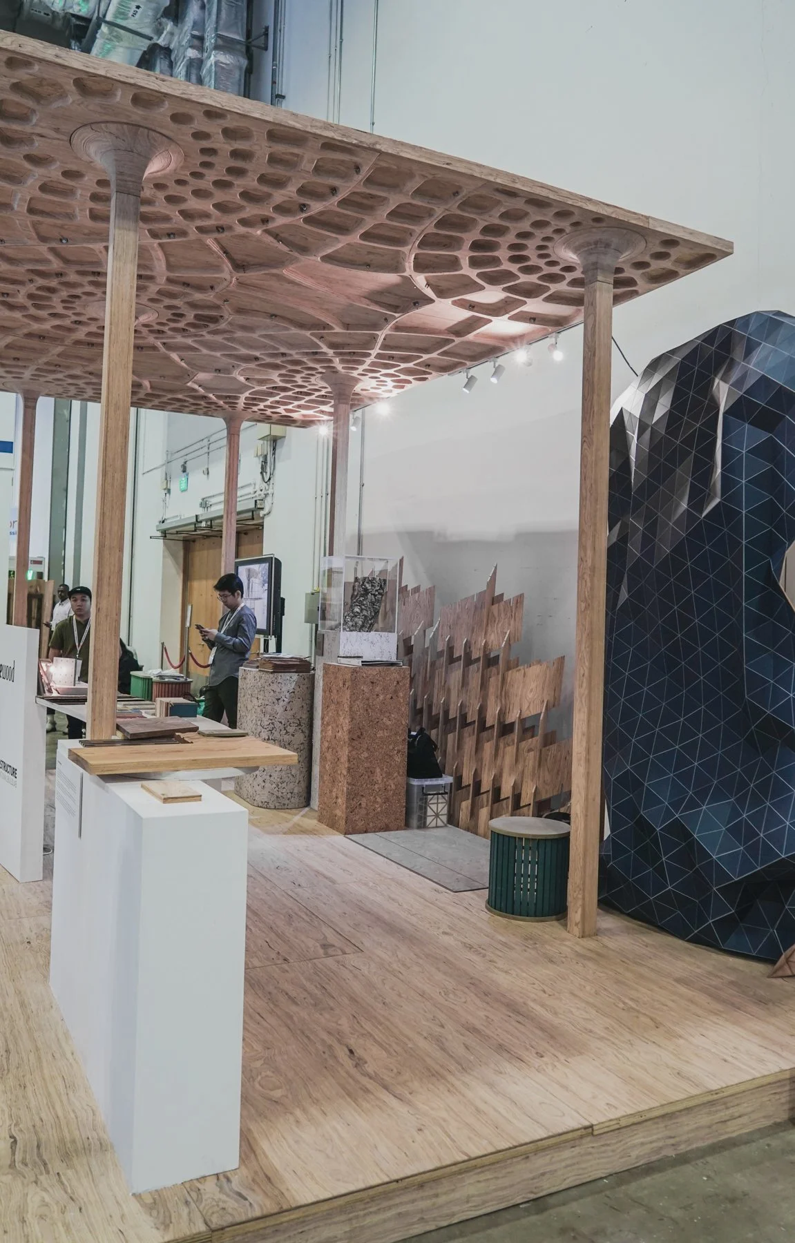 The Fluid Net Pavilion, ArchXpo 2019