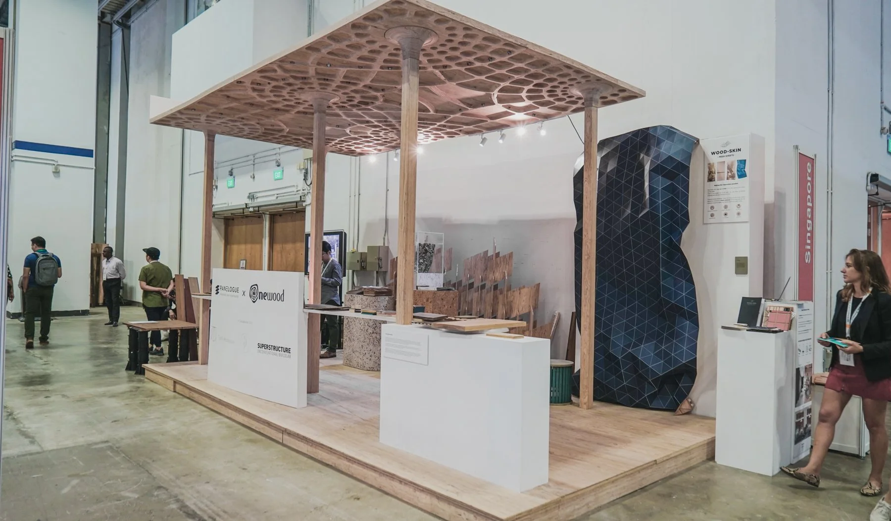ONEWOOD Exhibirion Booth at ArchExpo 2019