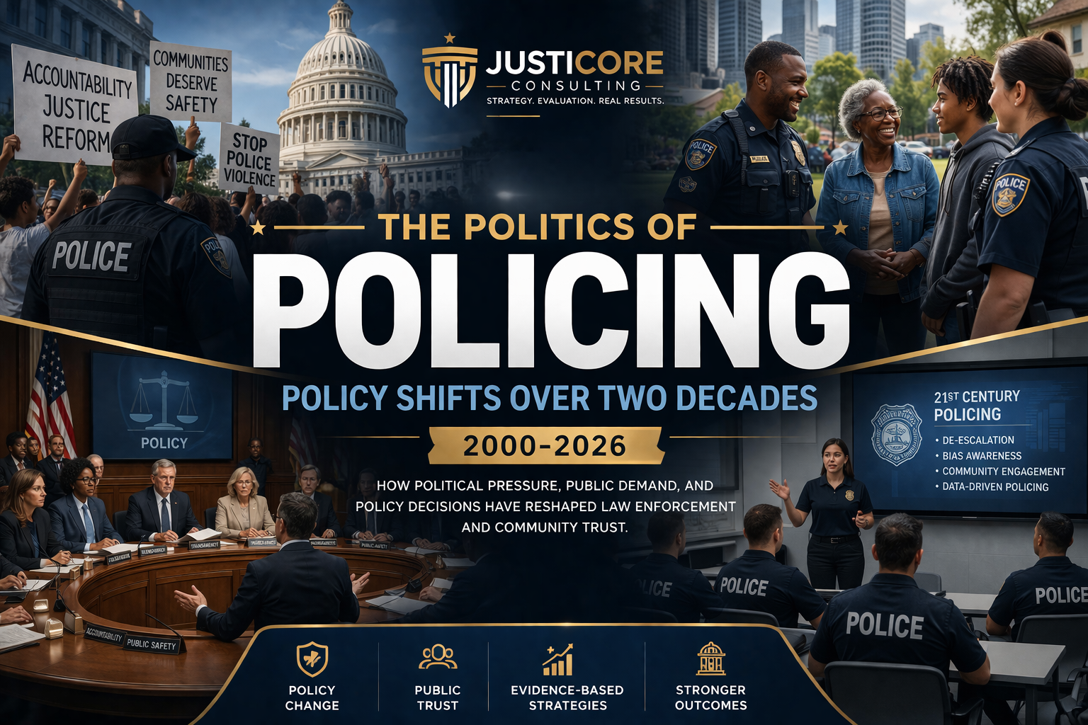 The Politics of Policing: Policy Shifts Over Two Decades