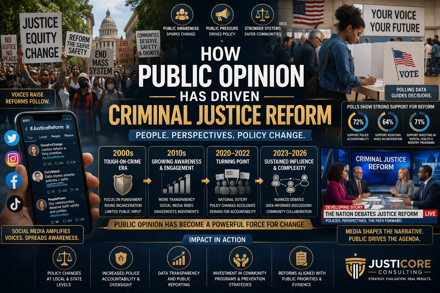 How Public Opinion Has Driven Criminal Justice Reform
