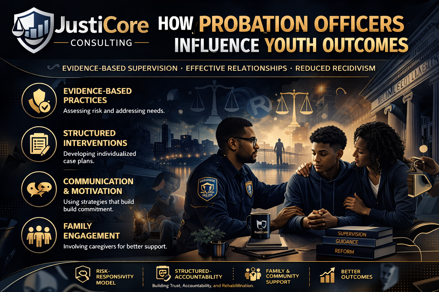 How Probation Officers Influence Youth Outcomes