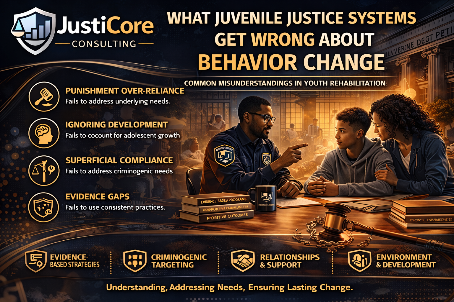 What Juvenile Justice Systems Get Wrong About Behavior Change