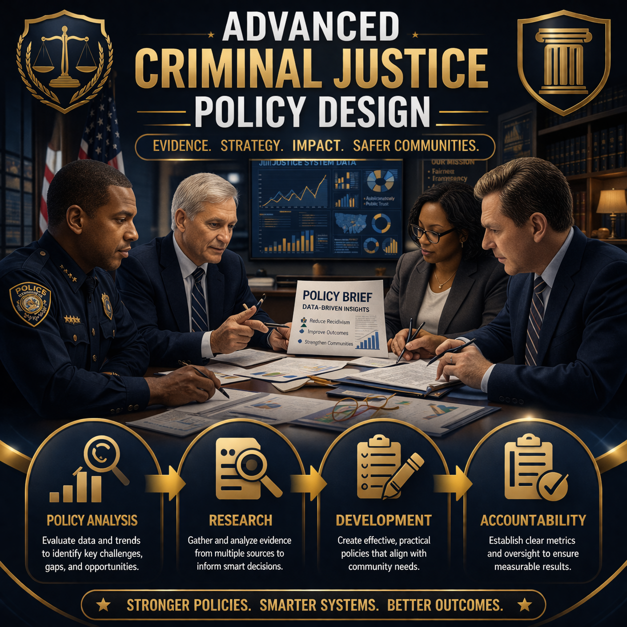 Criminal Justice Policy: Design, Implementation, and Leadership
