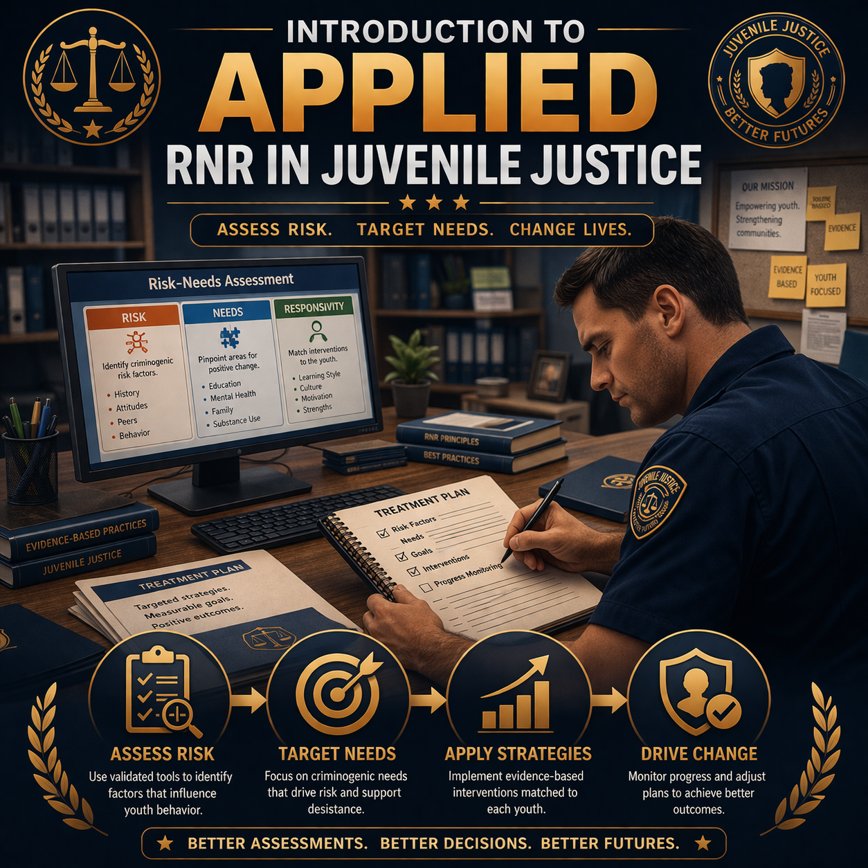 Introduction to Applied RNR in Juvenile Justice