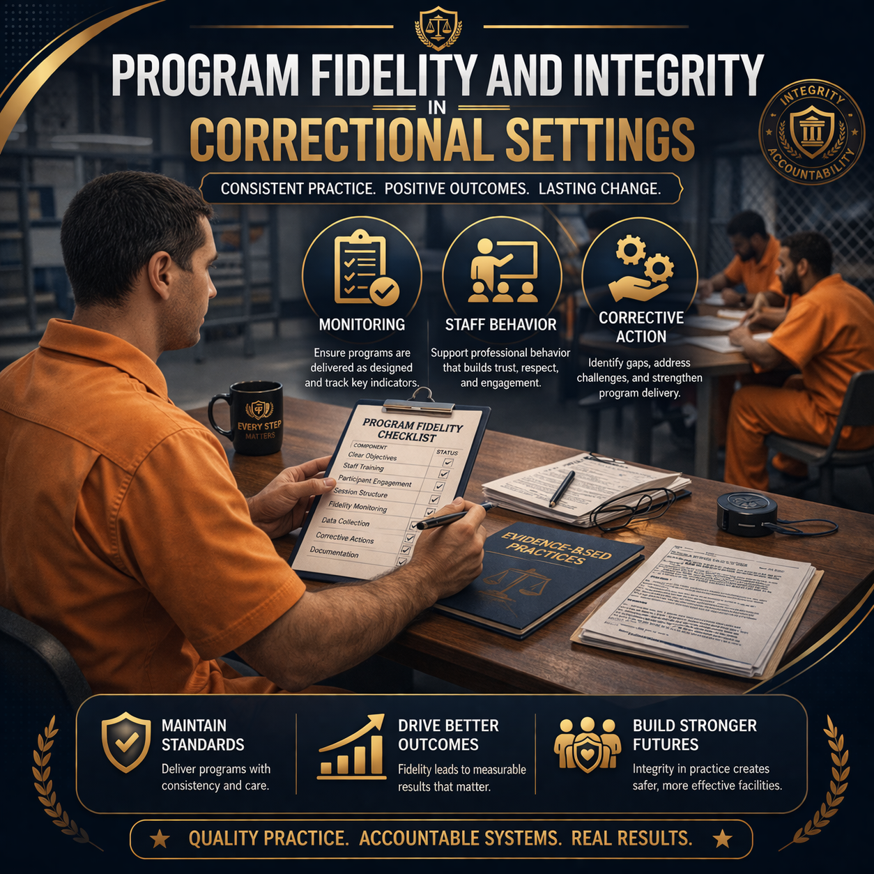 Program Fidelity and Integrity in Correctional Settings