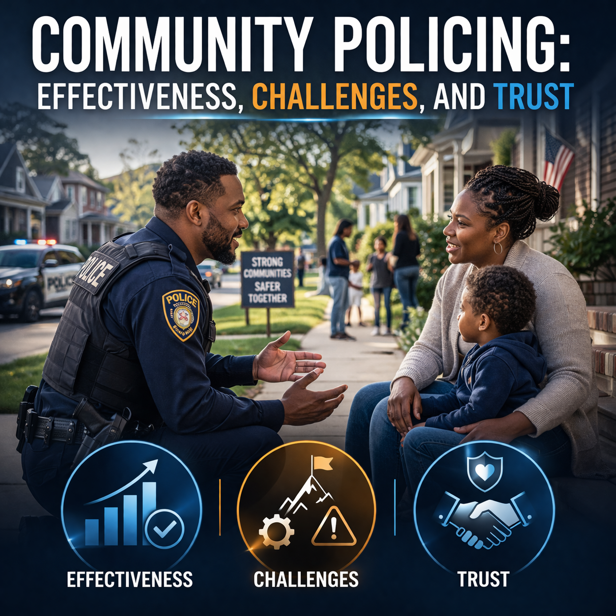 Community Policing: Effectiveness, Challenges, and Trust