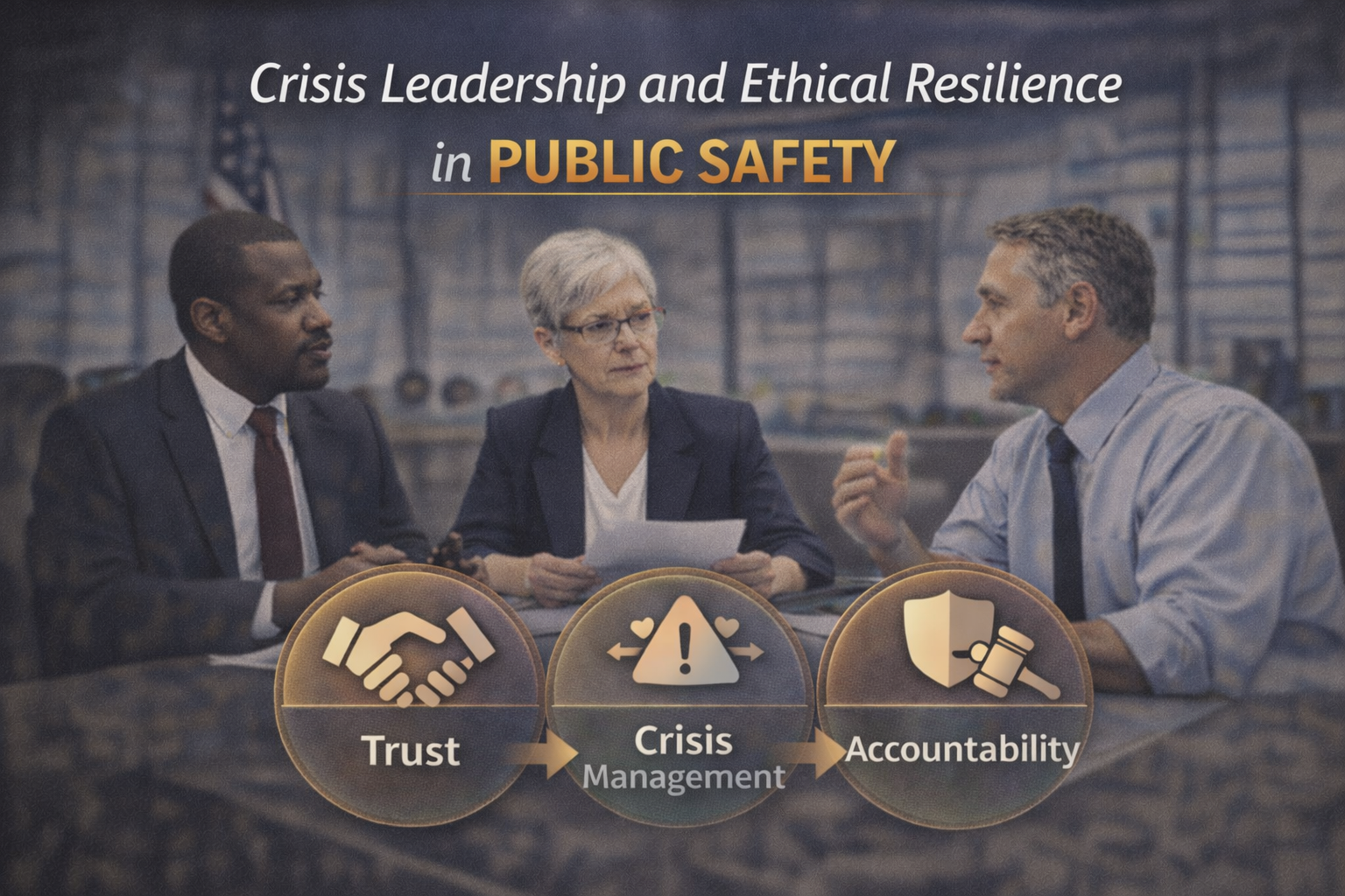 Crisis Leadership and Ethical Resilience in Public Safety