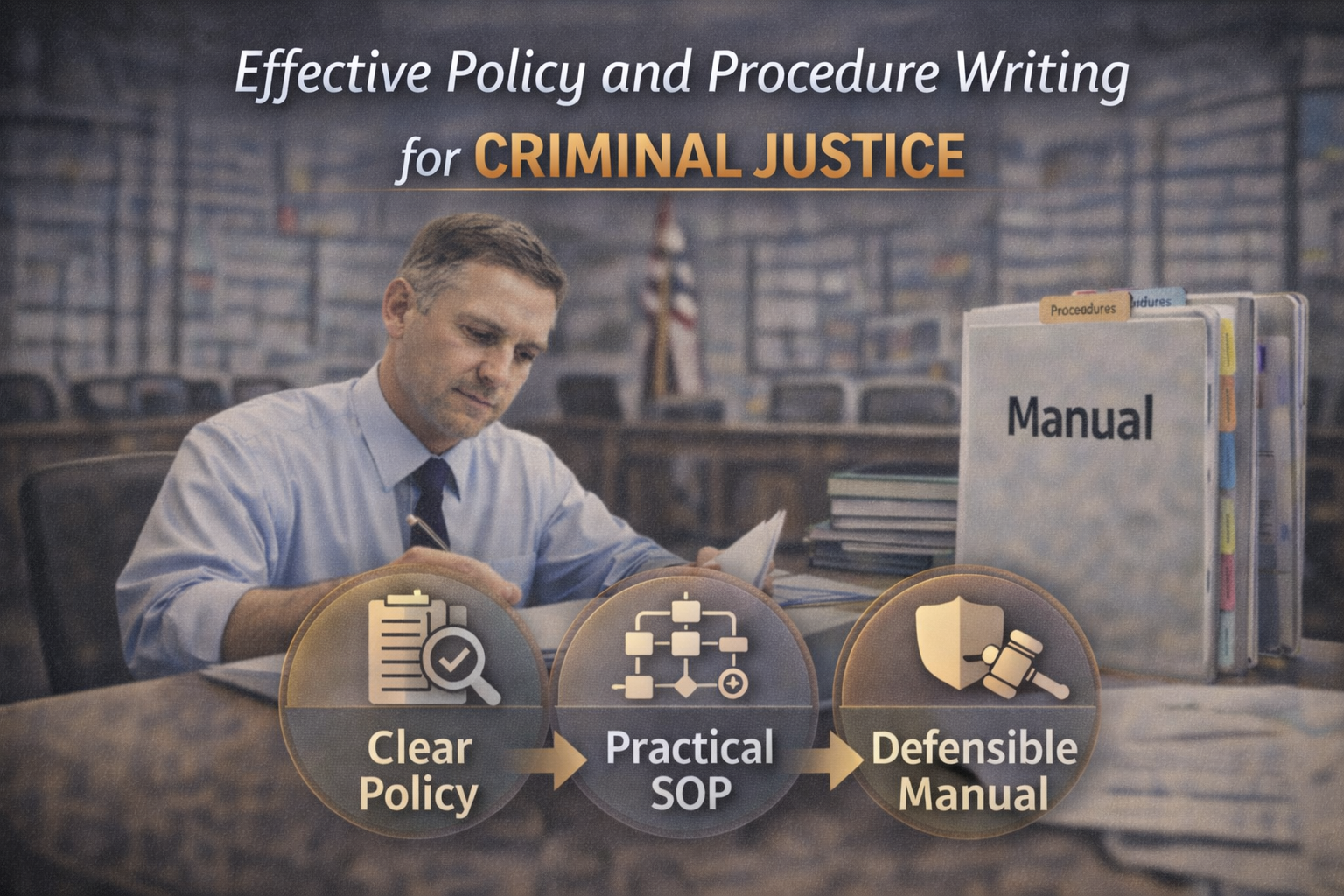 Effective Policy and Procedure Writing for Criminal Justice