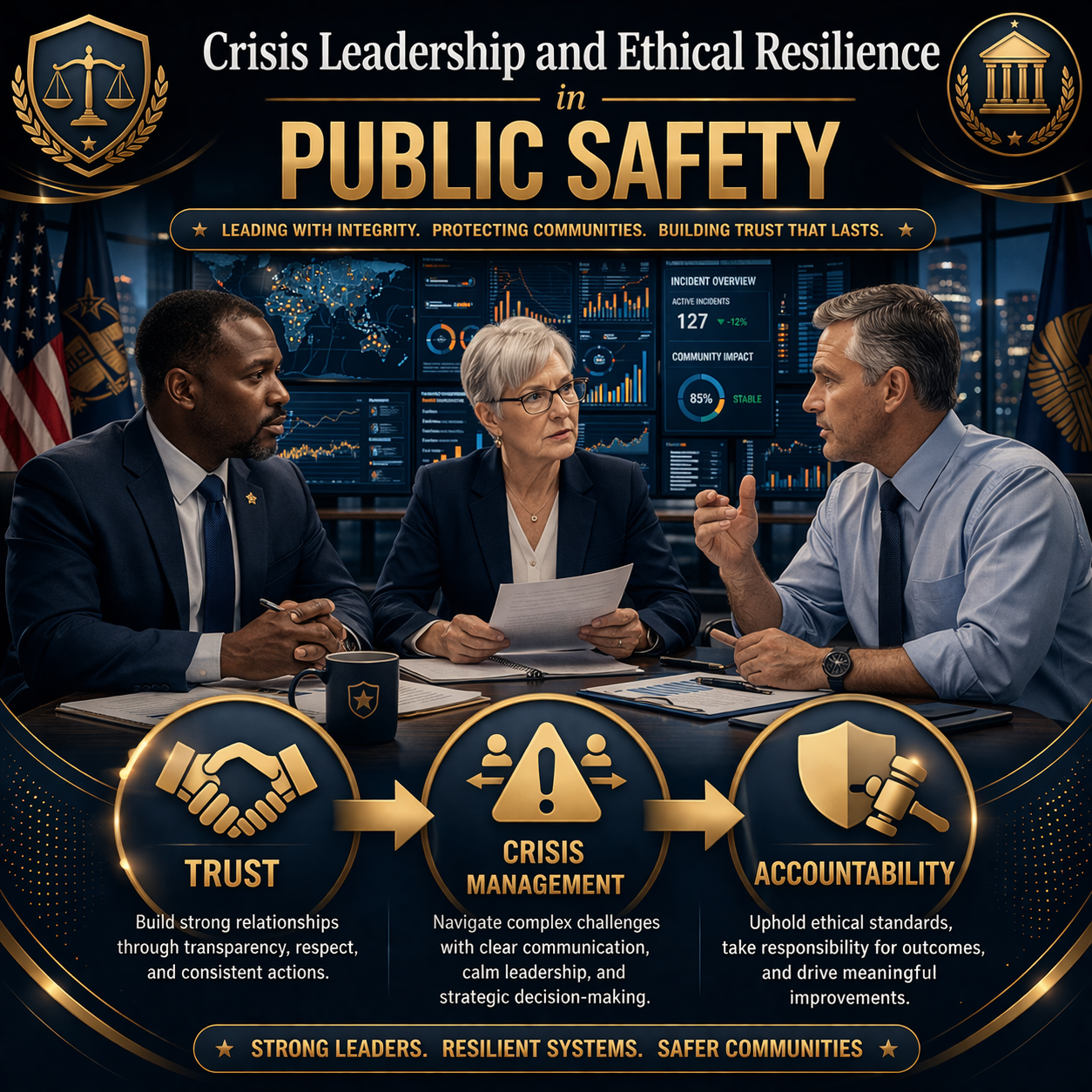 Crisis Leadership and Ethical Resilience in Public Safety