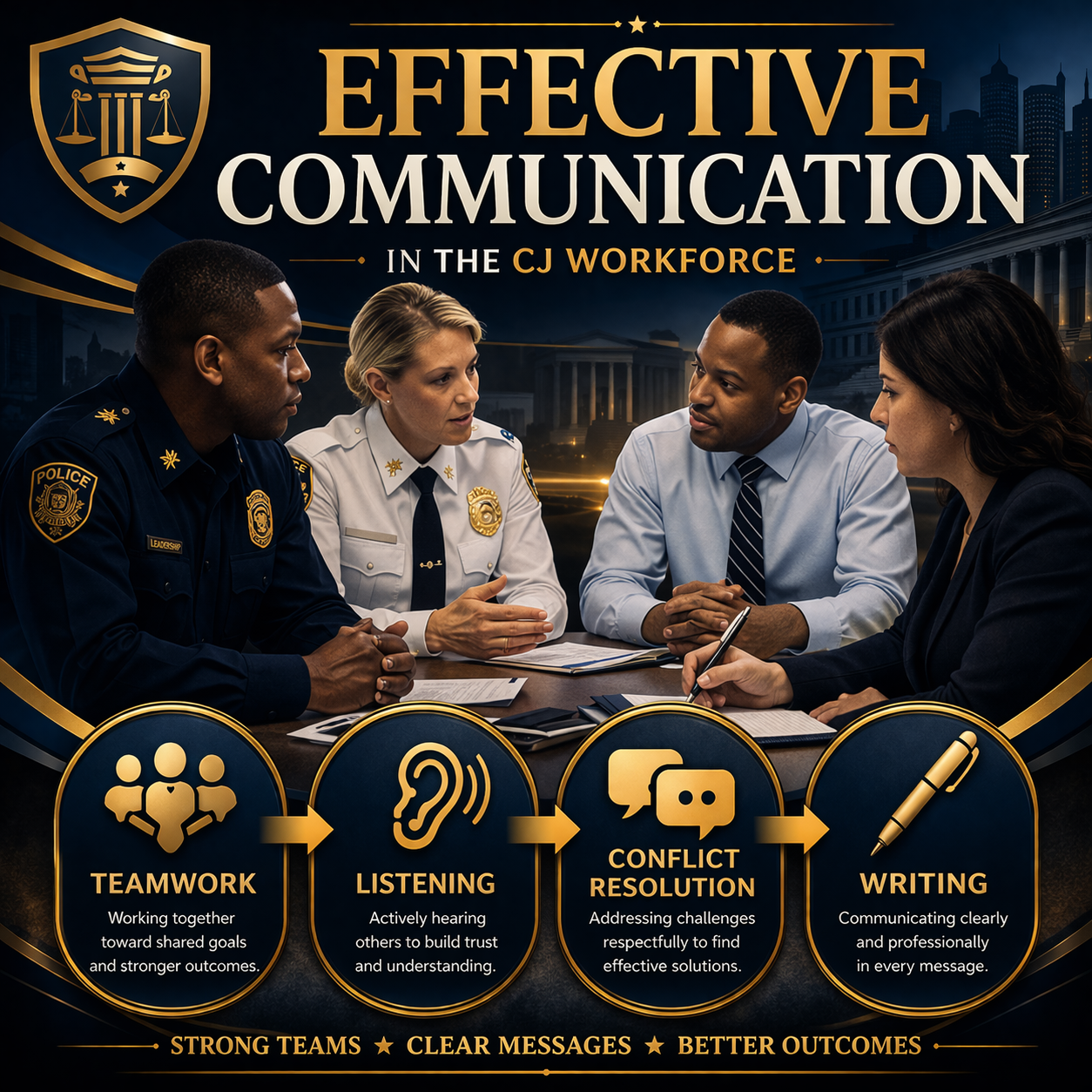 Effective Communication in the Criminal Justice Workplace