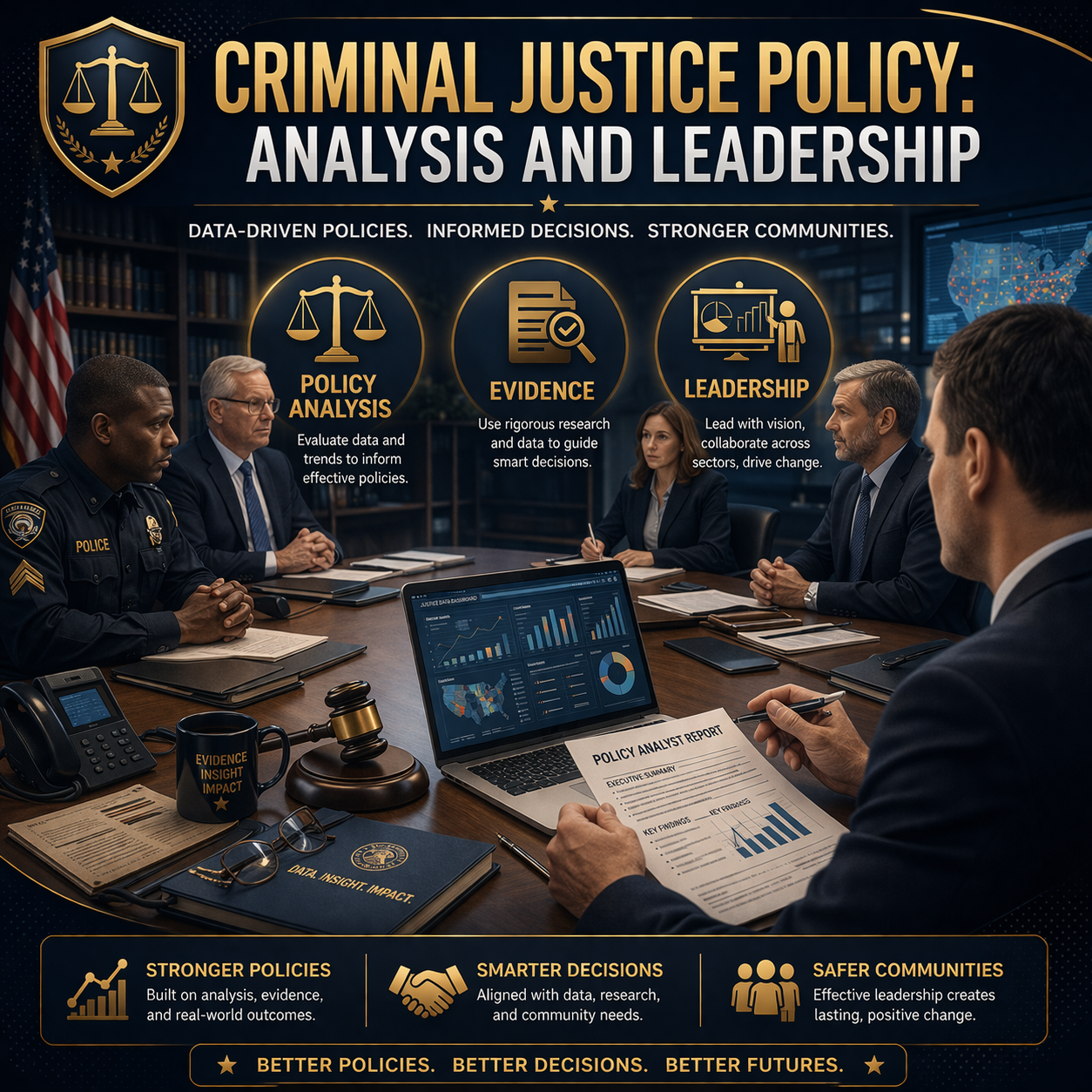 Criminal Justice Policy: Analysis and Leadership
