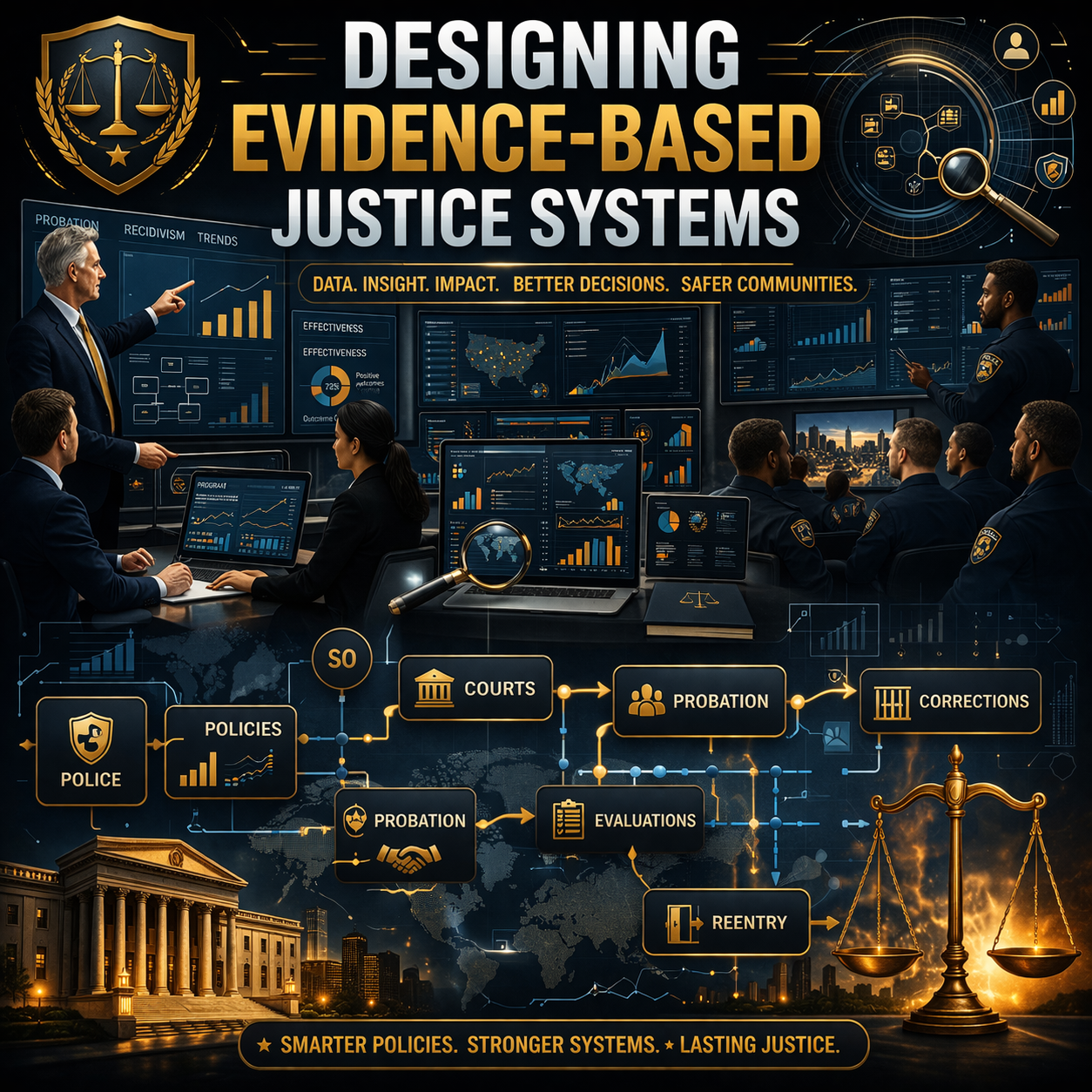 Designing Evidence-Based Justice Systems