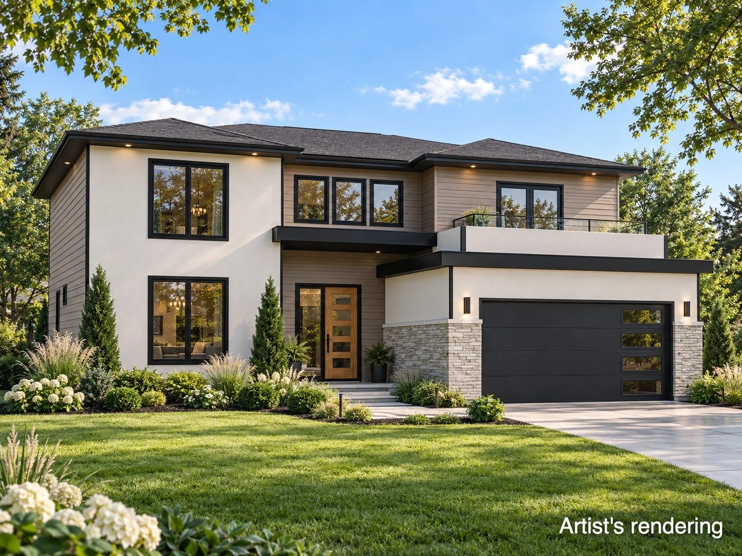 36 Exeter Court, a two-storey County Homes build in Quinte West