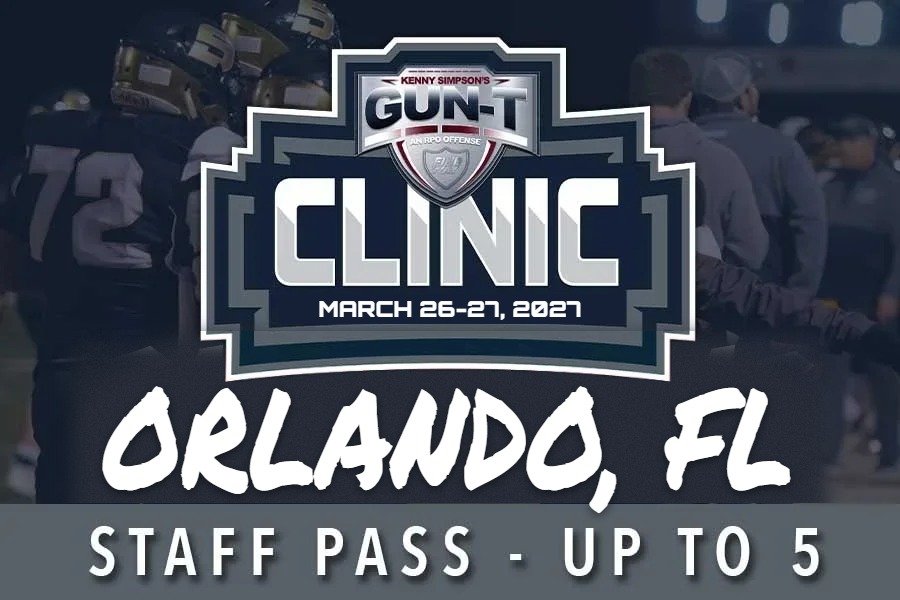 Orlando Gun T Clinic 2027 - Staff Pass (up to 5 coaches)