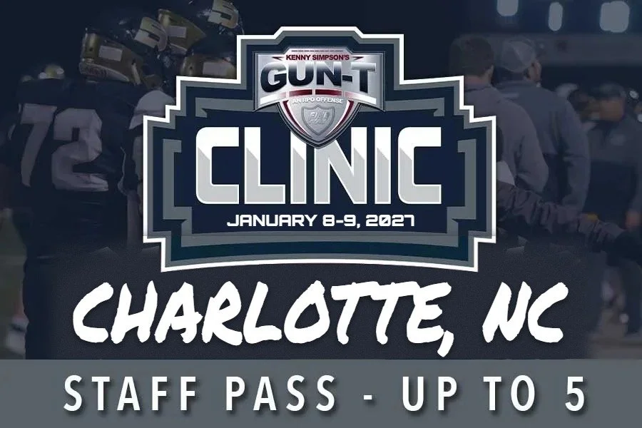 Charlotte Gun T Clinic 2027 - Staff Pass (up to 5 coaches)