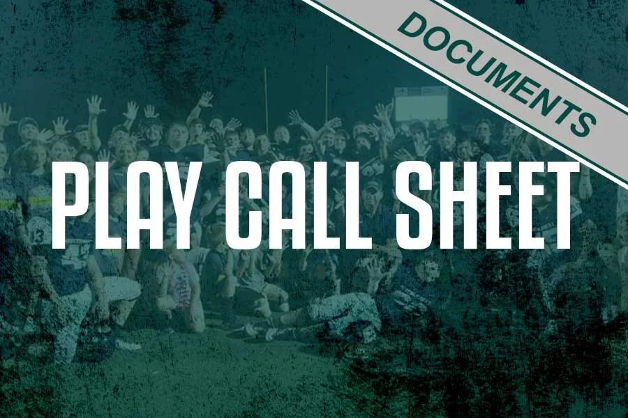 Play Call Sheet