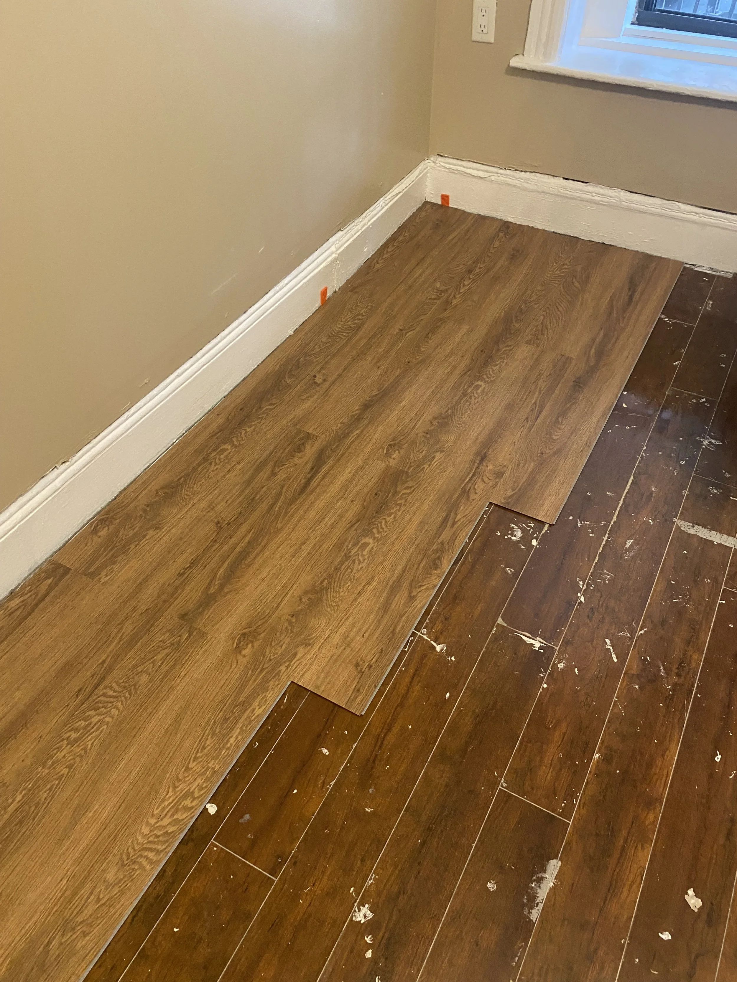 Bedroom Flooring - Before
