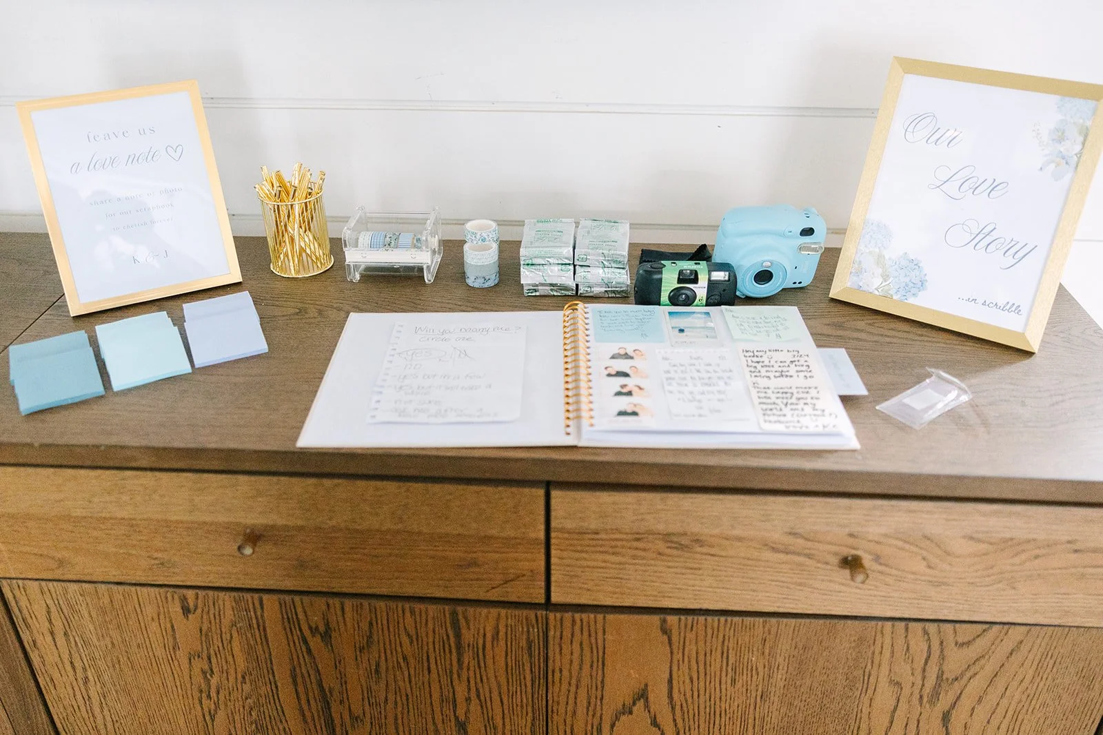 Wedding photo guestbook sign at the Nantucket Hotel & Resort