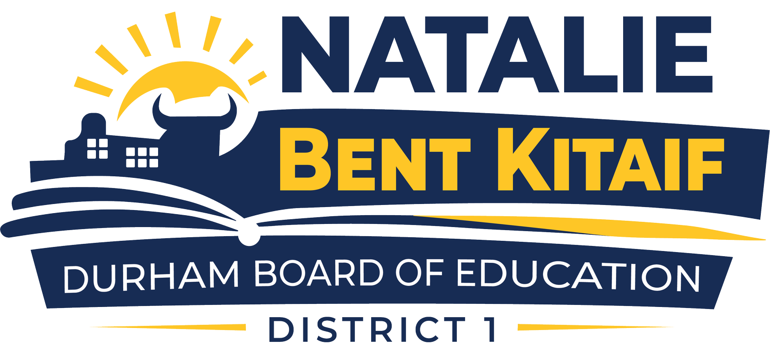 Natalie Bent Kitaif for Durham Board of Education, District 1