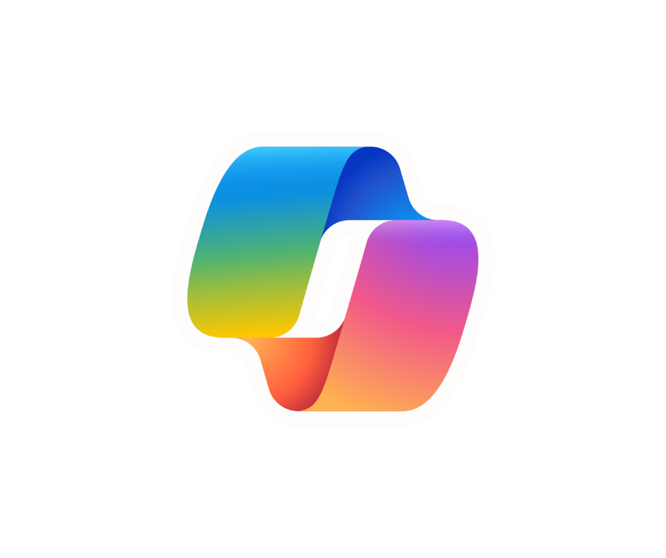 A digital illustration of the logo for Microsoft Copilot
