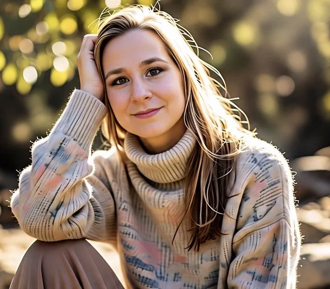 A cozy headshot of Wren Teal