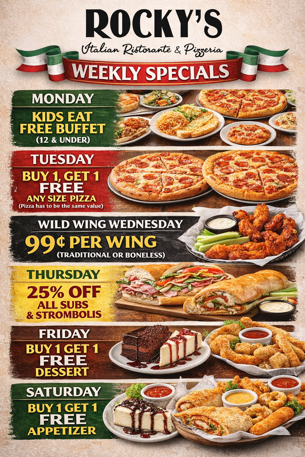 Rocky's Italian Ristorante & Pizzeria