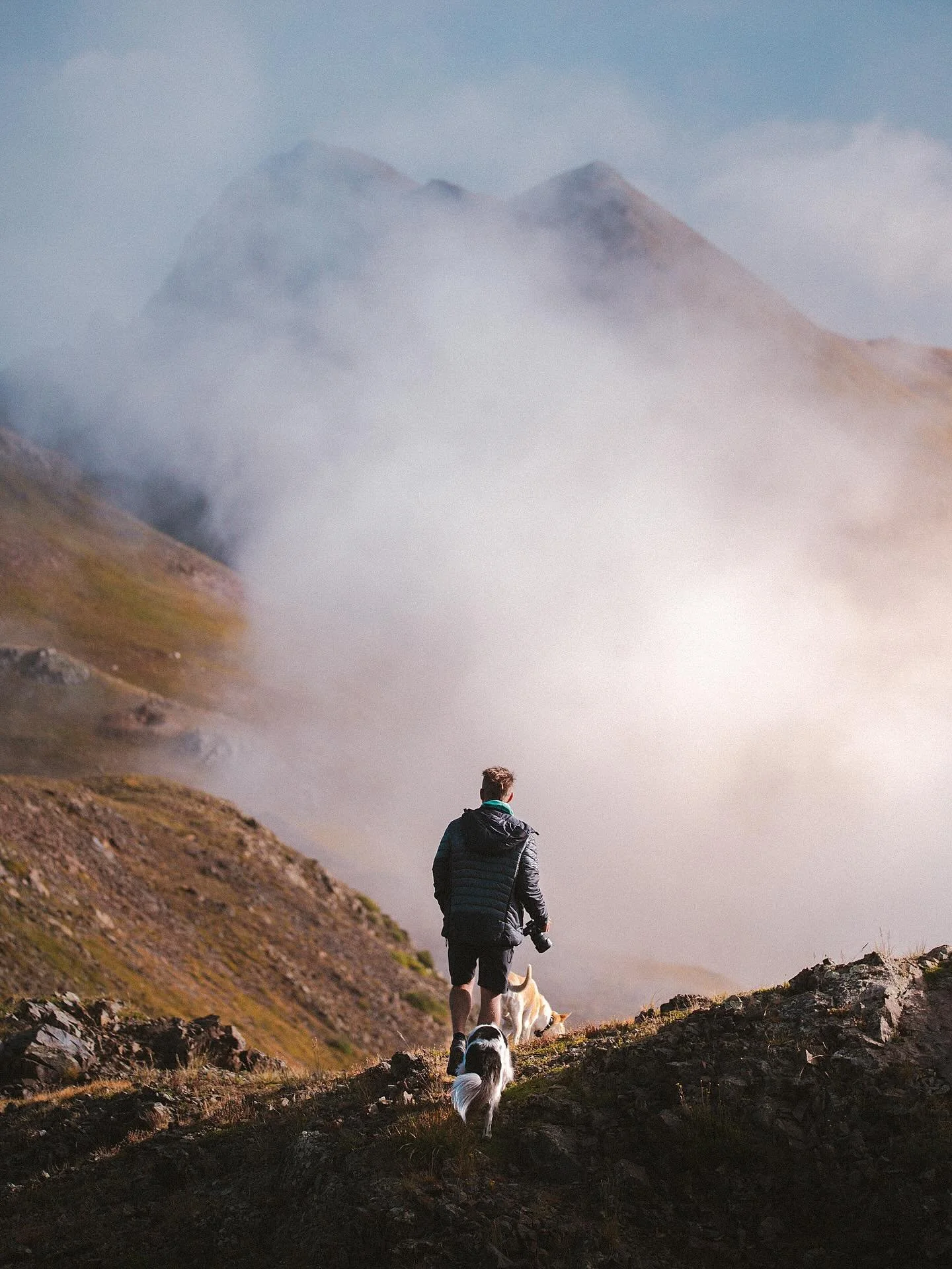 One of my favorite things about living in the San Juans is how accessible beautiful ridgelines and alpine lakes are in the summer. 

This photo was taken just a few yards from the car, and there wasn&rsquo;t another person around for miles. 

Forever