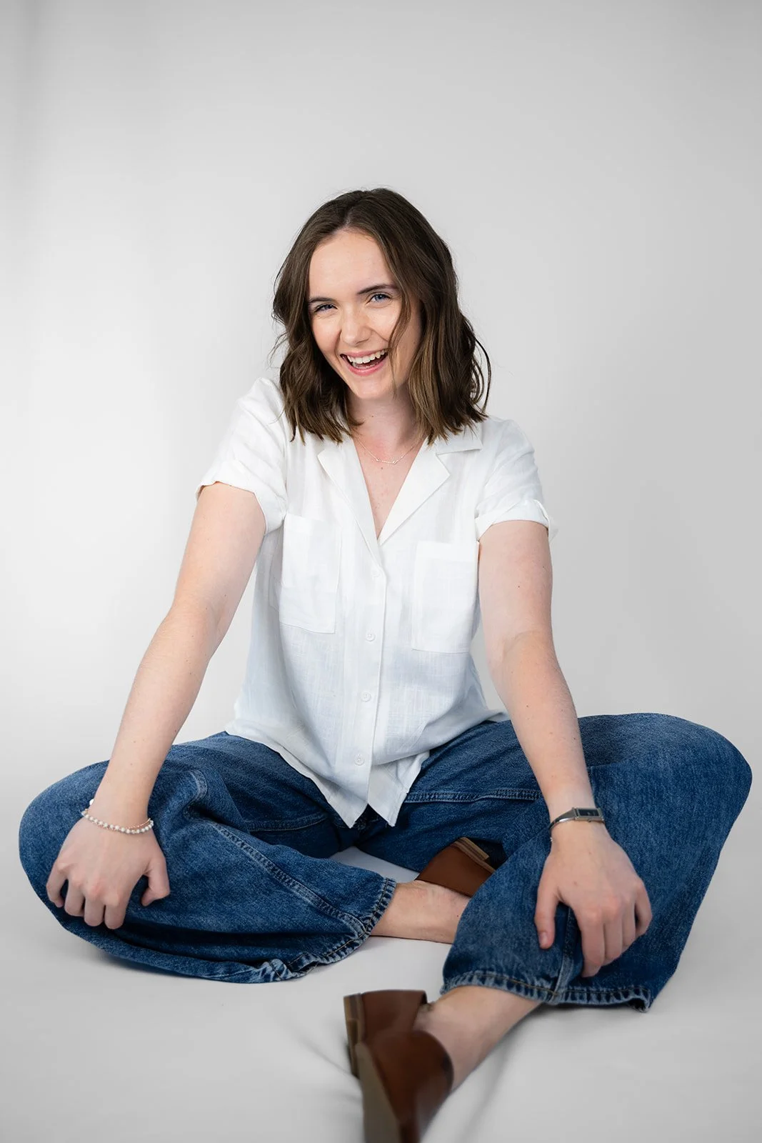 Maddie's studio senior session